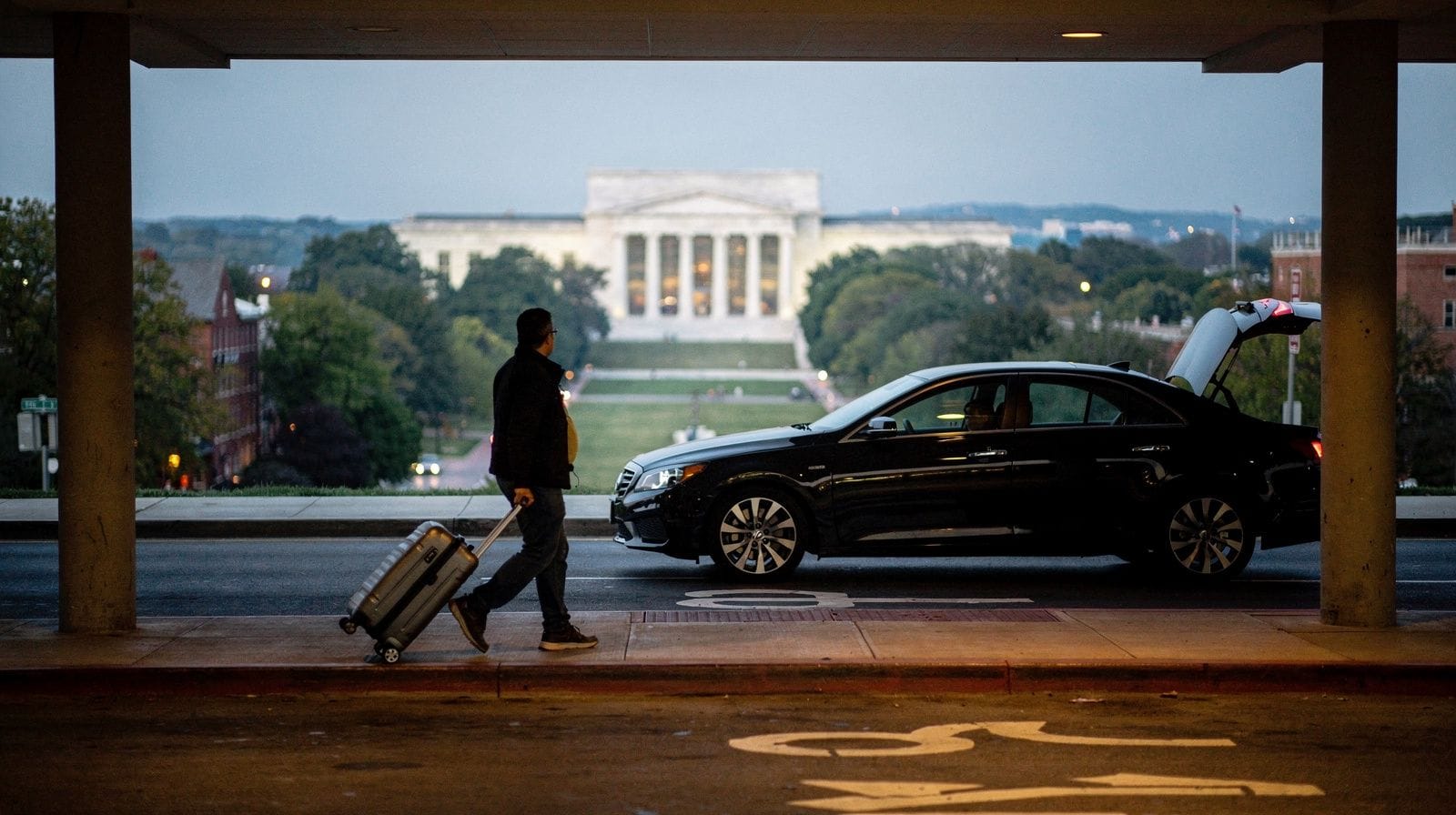 From DCA Airport to Downtown Washington, D.C.